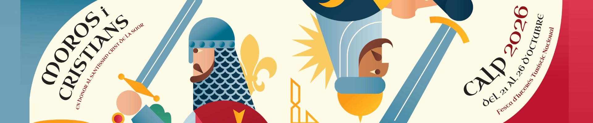 Fiestas de Moros y Cristianos  en honor al Sant&iacute;simo Cristo de la Sudor Calp 2026